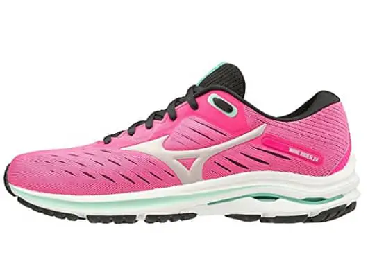 5.Mizuno Women's Wave Rider 24 Running Shoe– Best running shoes for shock absorption (1)