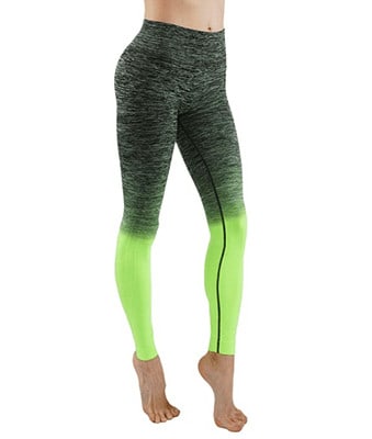 10.Womens Flexible Yoga Pants Ombre Leggings Activewaer L704 XS 3X 1