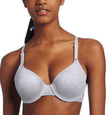 Warner's Women's Cushioned Underwire Lightly Lined T-Shirt Bra (1)