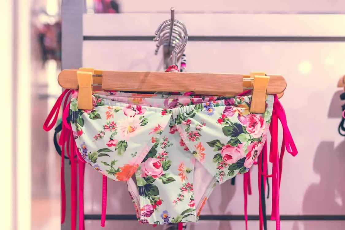 Floral Bikini On A Hanger